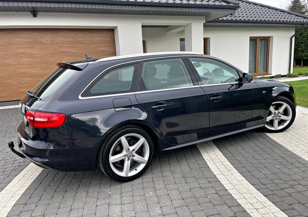 Audi A4 cena 49900 przebieg: 223000, rok produkcji 2014 z Nowogród Bobrzański małe 596